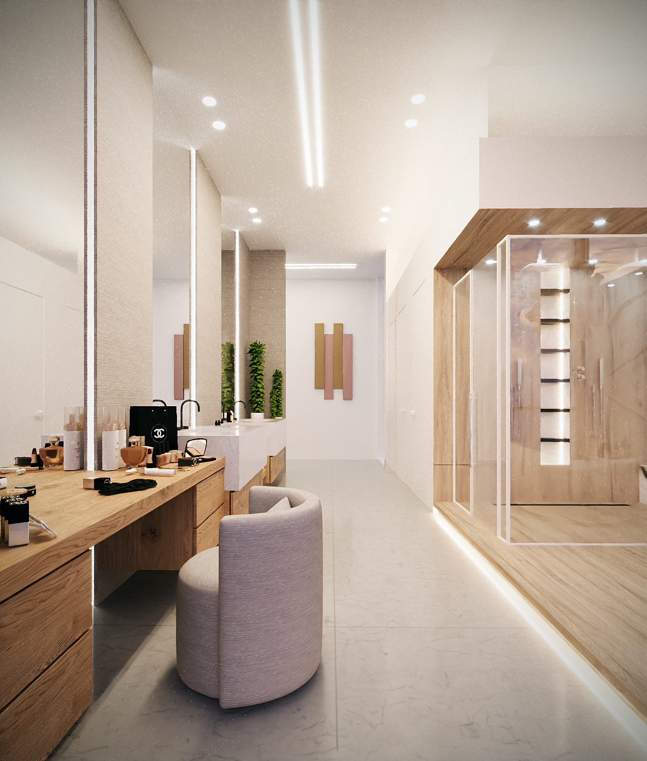 Fitness Room with Cold Plunge Prep